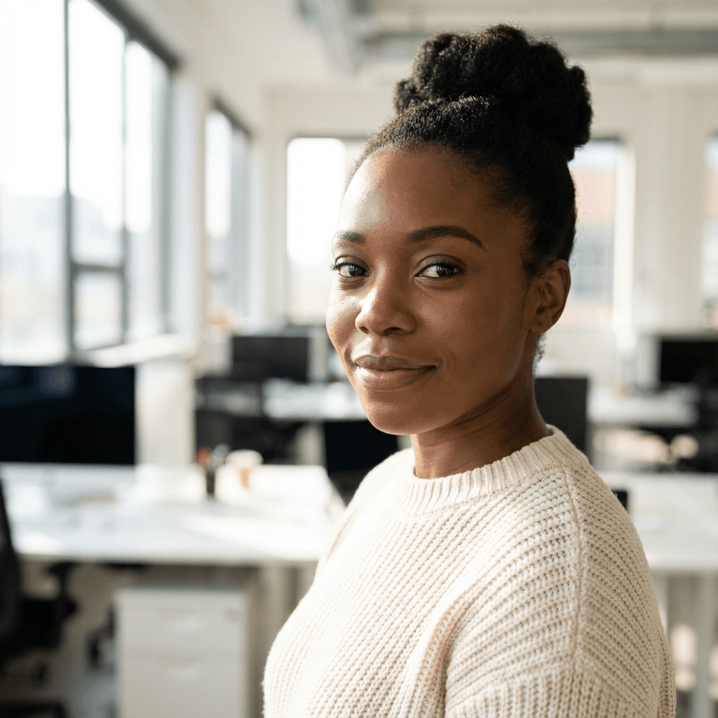 ريم إبراهيم، طالبة في قسم الشبكات