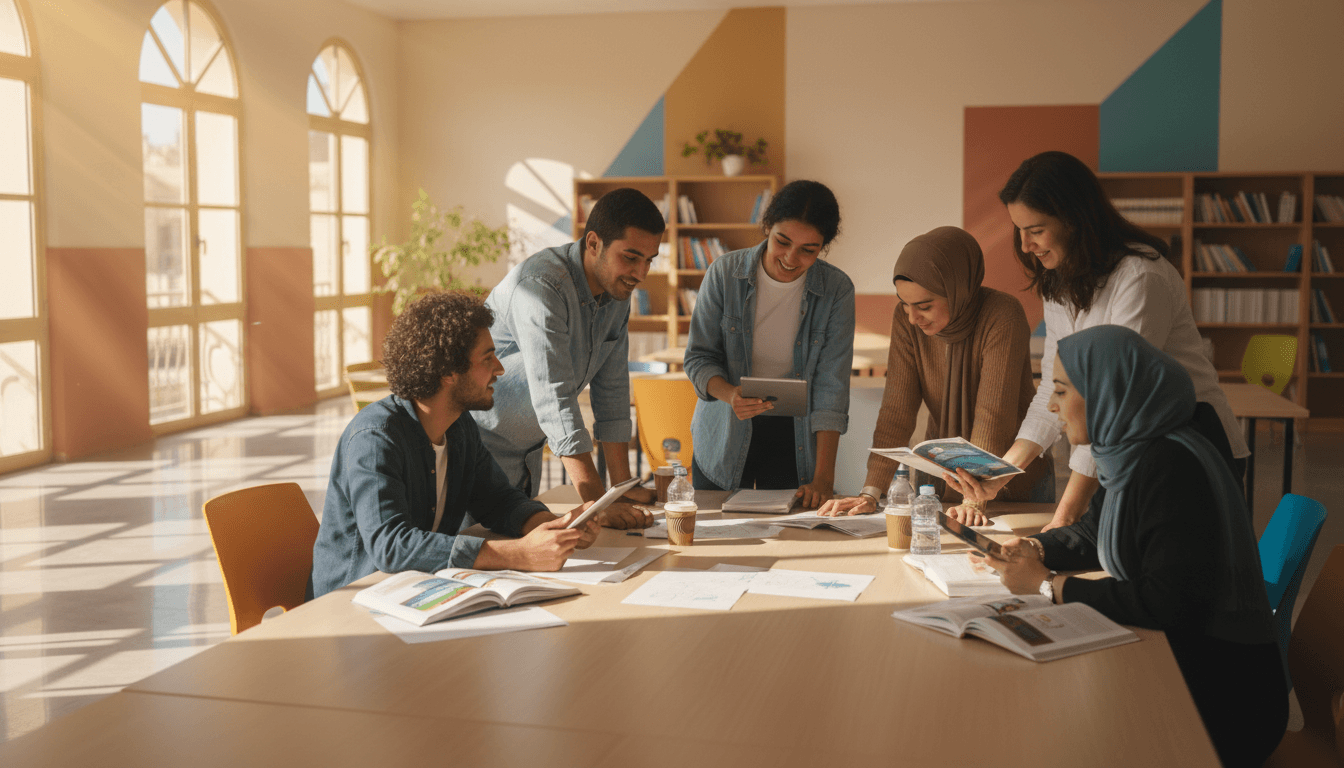 طلاب الثانوية العامة يتعاونون في تنسيق اختيار الكليات